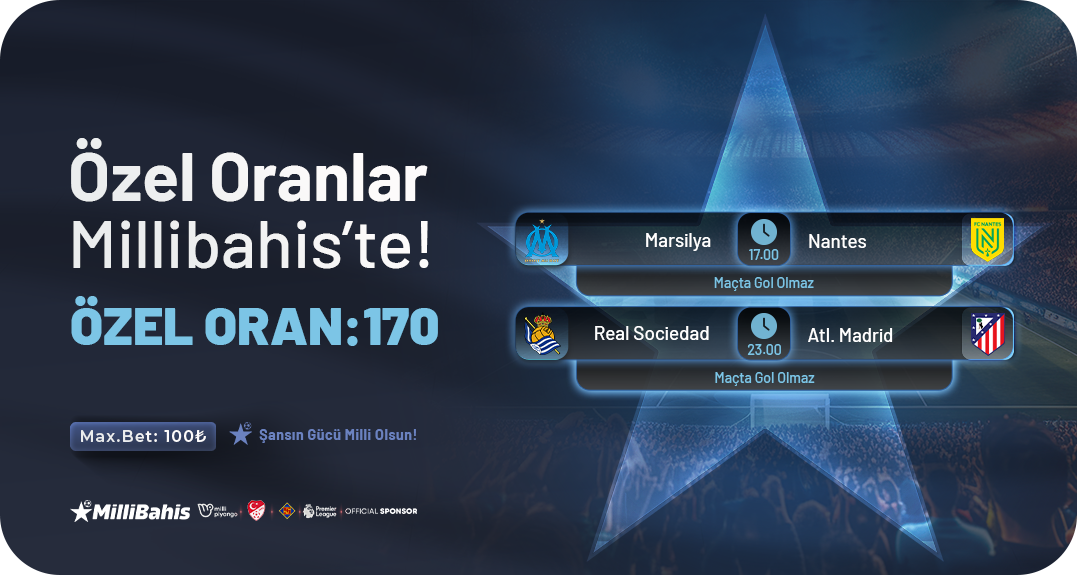 MARSİLYA - NANTES ÖZEL ORAN 170